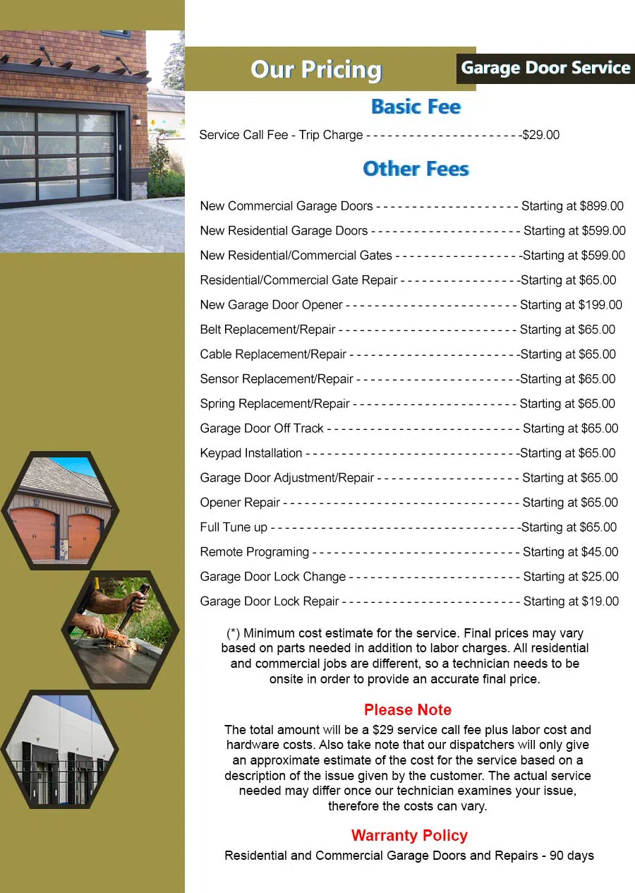 Security Garage Door Repair Service Baltimore, MD 410-803-6258